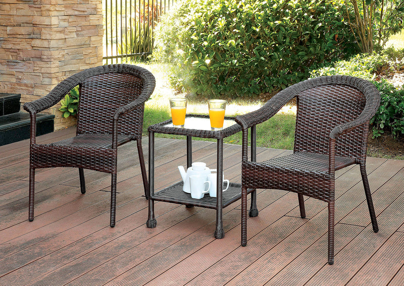 Espresso Patio Chair - Star USA Furniture Inc