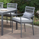 Colome Gray Arm Chair (2/CTN) - Star USA Furniture Inc