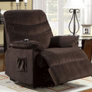 Perth Cocoa Brown Power Recliner - Star USA Furniture Inc