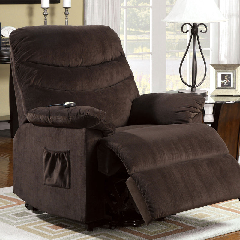 Perth Cocoa Brown Power Recliner