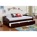 SUNSET Dark Walnut Daybed w/ Trundle, Espresso - Star USA Furniture Inc