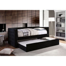 Susanna Black Daybed w/ Trundle, Black - Star USA Furniture Inc