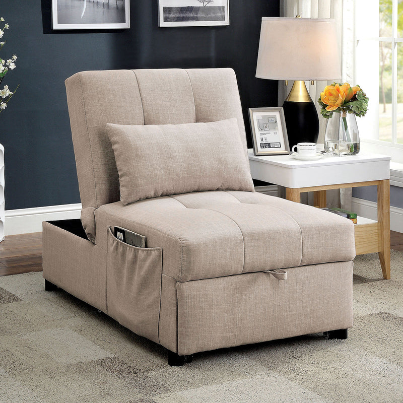 Noonan Beige Futon - Star USA Furniture Inc