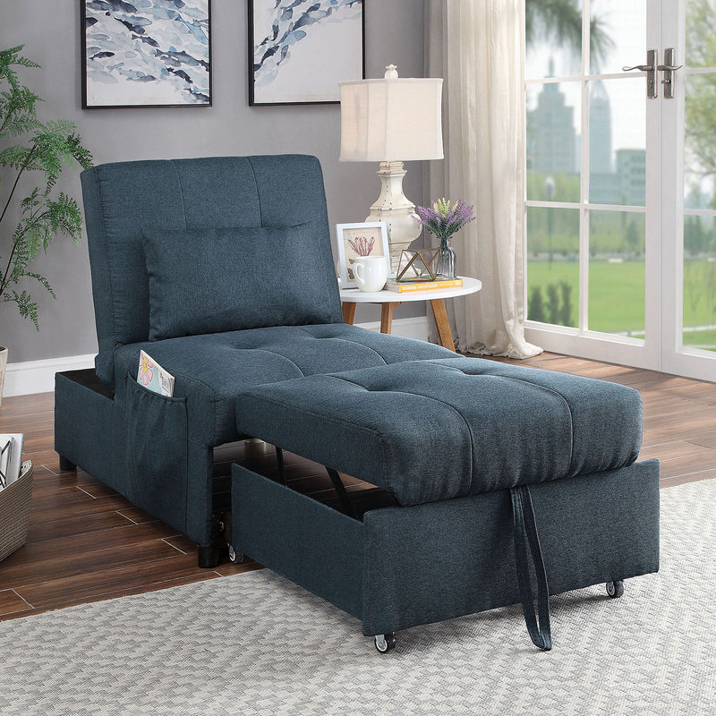 Noonan Blue Futon - Star USA Furniture Inc