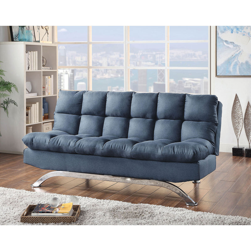 Aristo Blue Sofa Futon