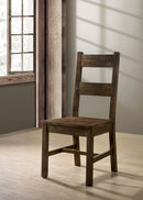 Kristen Rustic Oak Side Chair (2/CTN) - Star USA Furniture Inc