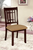 Central Park I Dark Cherry/Oak Side Chair (2/CTN) - Star USA Furniture Inc