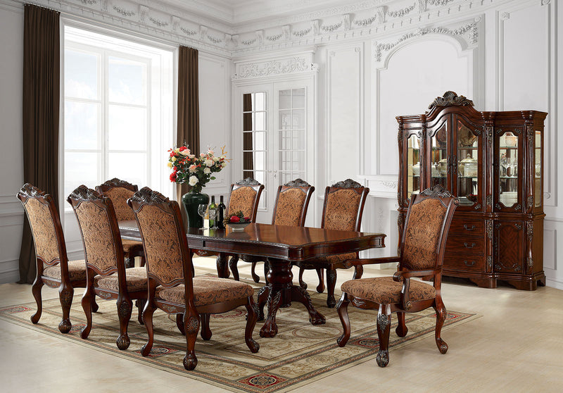 Cromwell Antique Cherry 7 Pc. Dining Table Set (2AC+4SC)