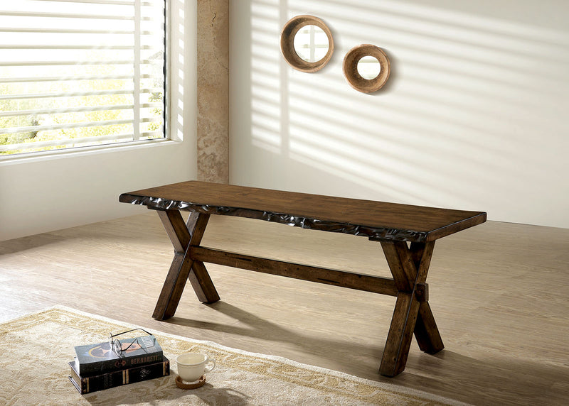 Woodworth Walnut Bench - Star USA Furniture Inc