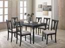 Muriel Weathered Gray Dining Table - Star USA Furniture Inc