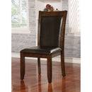 Mae Brown Cherry/Espresso Side Chair (2/CTN) - Star USA Furniture Inc