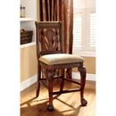 PETERSBURG II Cherry Counter Ht. Chair (2/CTN) - Star USA Furniture Inc