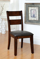 DICKINSON I Dark Cherry Side Chair (2/CTN) - Star USA Furniture Inc