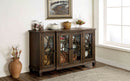 HAYLEE Wire-Brushed Brown Server - Star USA Furniture Inc