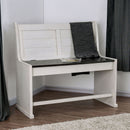 Nekoma Espresso/White Counter Ht. Love Seat - Star USA Furniture Inc