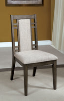 ERIS I Weathered Gray Side Chair (2/CTN) - Star USA Furniture Inc