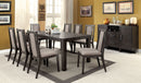 ERIS I Weathered Gray 9 Pc. Dining Table Set - Star USA Furniture Inc