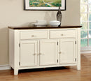 HARRISBURG Vintage White/Dark Oak Server - Star USA Furniture Inc