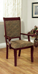 St. Nicholas I Antique Cherry Arm Chair (2/CTN) - Star USA Furniture Inc