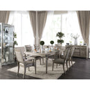 Xandra Champagne Dining Table - Star USA Furniture Inc
