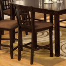 Eleanor Espresso Counter Ht. Chair (2/CTN) - Star USA Furniture Inc