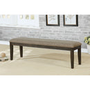 Faulk Espresso Bench - Star USA Furniture Inc