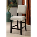 Sania II Antique Black/Beige Counter Ht. Chair (2/CTN) - Star USA Furniture Inc