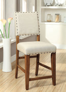 SANIA Rustic Oak Counter Ht. Chair (2/CTN) - Star USA Furniture Inc