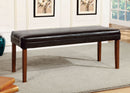 ELMORE Antique Oak Bench - Star USA Furniture Inc