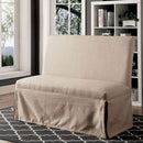 Kortrijk I Beige Love Seat Bench, Beige - Star USA Furniture Inc