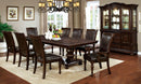 Alpena Brown Cherry 7 Pc. Dining Table Set (2AC+4SC) - Star USA Furniture Inc