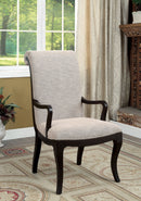 Ornette Espresso Arm Chair (2/CTN) - Star USA Furniture Inc