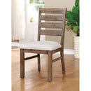 Lidgerwood Natural Tone/White Side Chair (2/CTN) - Star USA Furniture Inc