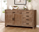 Lidgerwood Natural Tone/White Server - Star USA Furniture Inc
