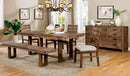 Lidgerwood Natural Tone 7 Pc. Dining Table Set - Star USA Furniture Inc