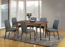 Eindride Natural Tone 7 Pc. Dining Table Set - Star USA Furniture Inc