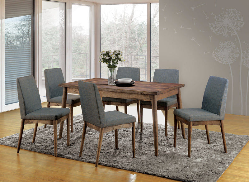 Eindride Natural Tone/Gray Dining Table