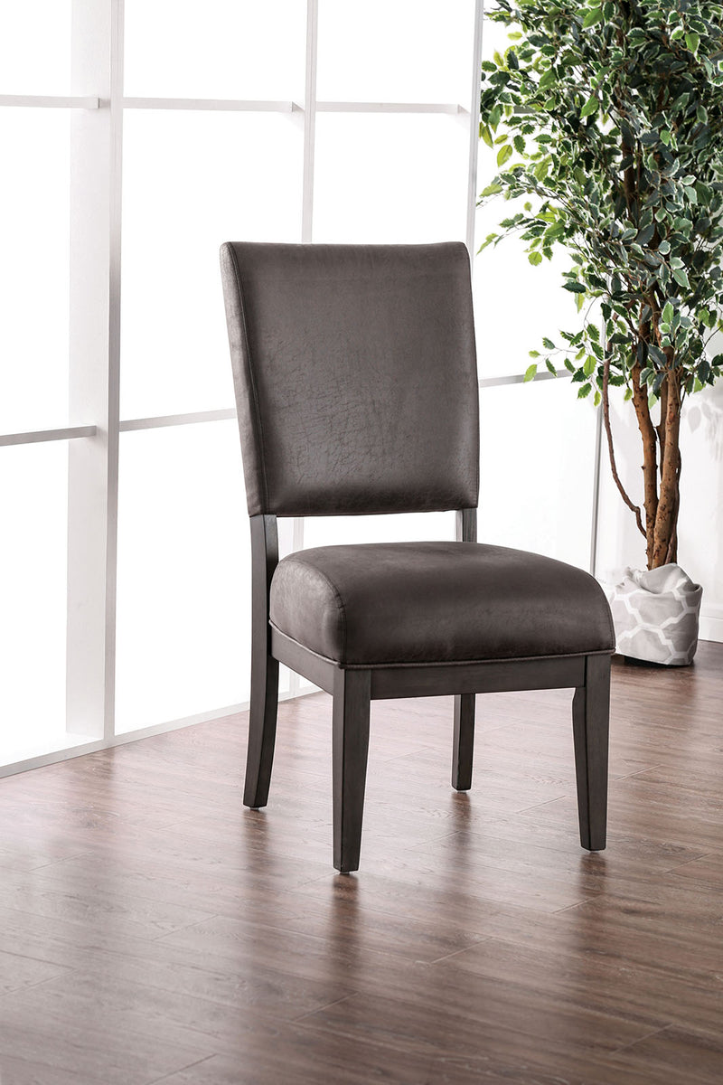 Irving Gray Side Chair (2/CTN)