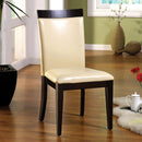 Downtown I Espresso/Ivory Side Chair (2/CTN) - Star USA Furniture Inc