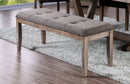 Bridgen Natural/Brown Bench - Star USA Furniture Inc