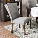 Schoten Gray/Antique Dark Oak Side Chair (2/CTN) - Star USA Furniture Inc