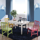Casey White 5 Pc. Kids Table Set - Star USA Furniture Inc