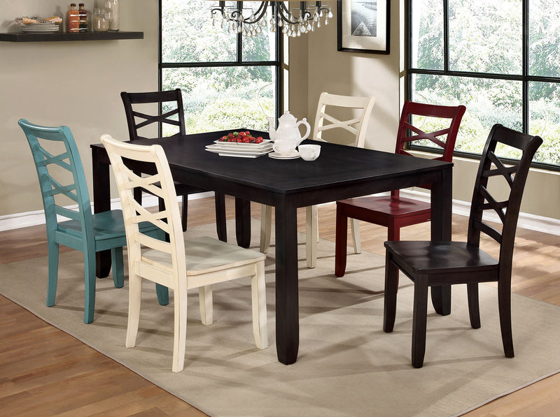 GISELLE Espresso Dining Table