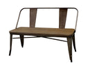 COPPER I Dark Bronze Bench - Star USA Furniture Inc