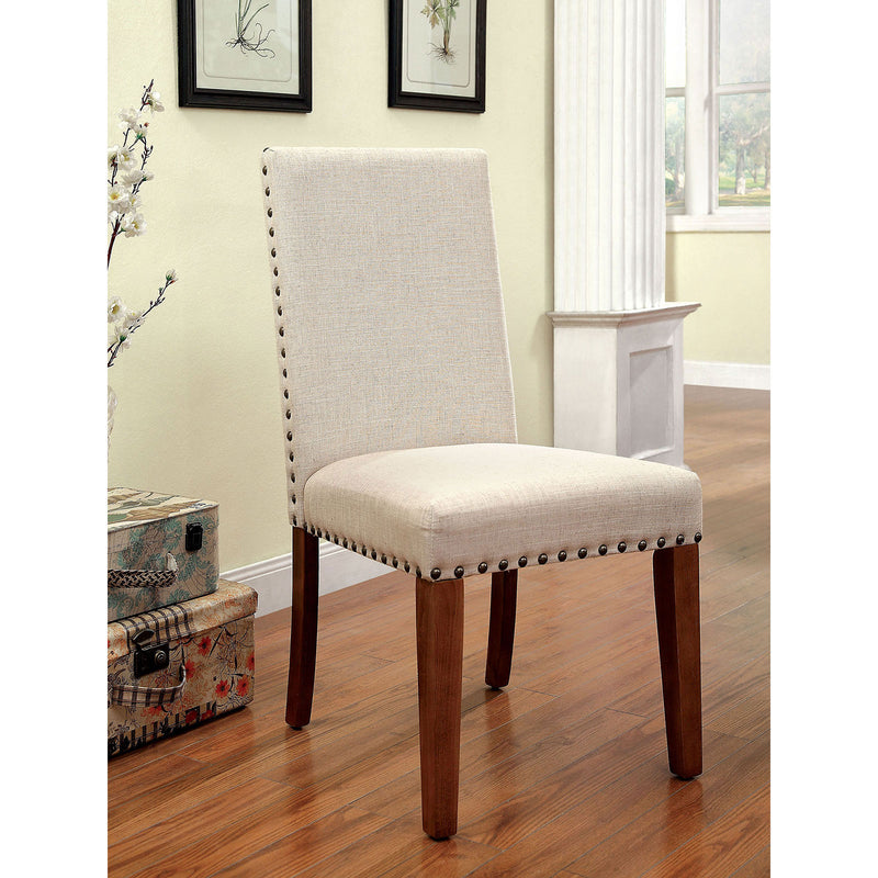 WALSH Natural Tone/Beige Side Chair (2/CTN)