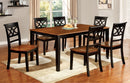 TORRINGTON Black/Cherry Dining Table - Star USA Furniture Inc