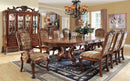 Medieve Antique Oak 9 Pc. Dining Table Set (2AC+6SC) - Star USA Furniture Inc