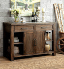COLETTE Rustic Oak Server - Star USA Furniture Inc