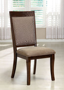 Woodmont Walnut/Brown Side Chair (2/CTN) - Star USA Furniture Inc