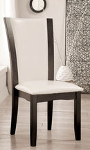 MANHATTAN I Gray/White Side Chair - Star USA Furniture Inc